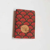 Le porte-cartes en liège Nano Eventail rouge